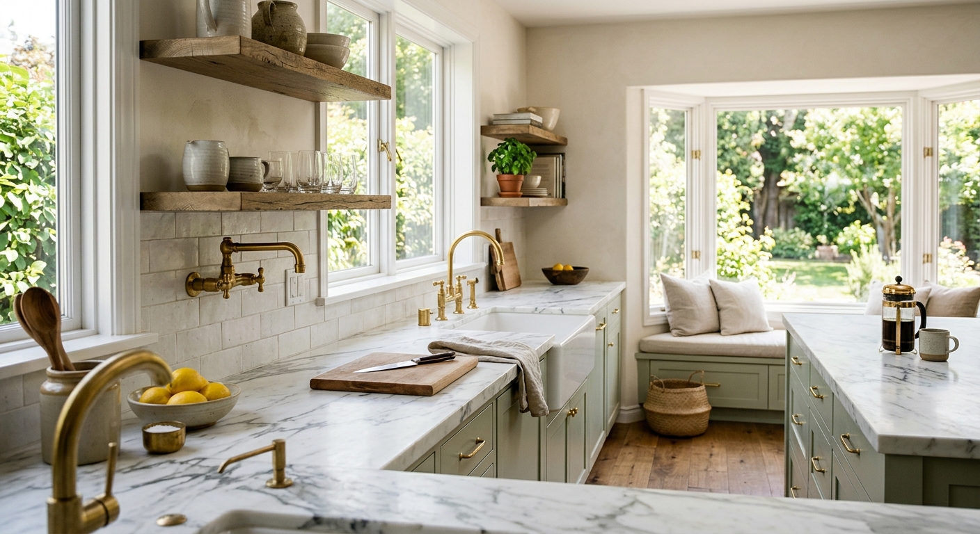 Modern high ROI kitchen renovation