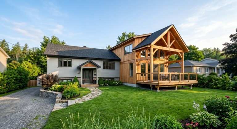 Modern home addition Newcastle