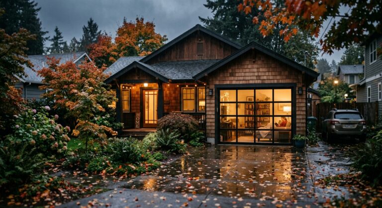 Renton garage conversion exterior view