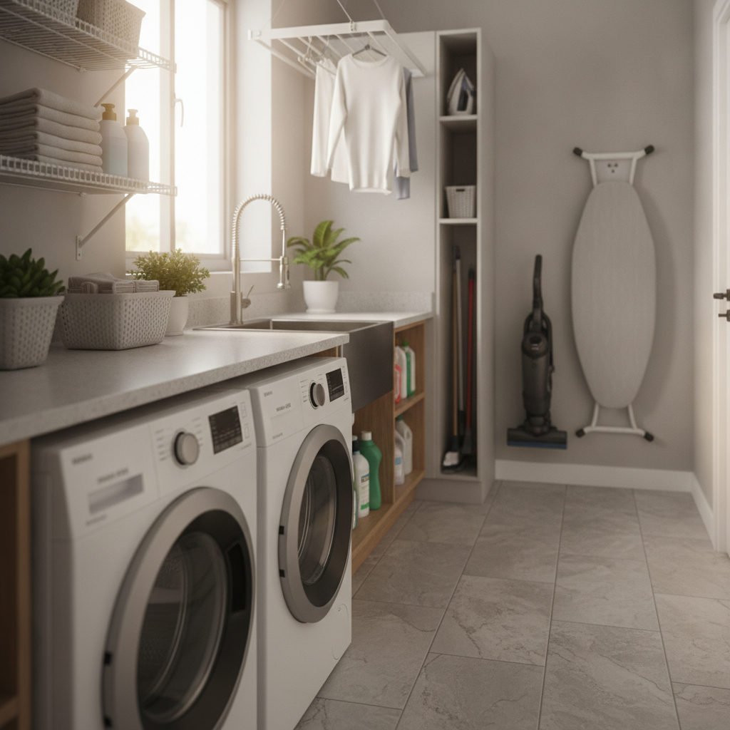 Service Area vs. Dirty Kitchen: Planning Your Home's Utility Spaces Spacious dirty kitchen layout featuring heavy-duty stovetops, deep sinks, and ample meal prep space.