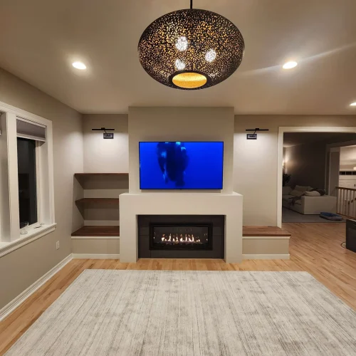 fireplace Design in Bellevue