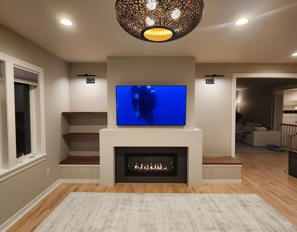 fireplace Design in Bellevue