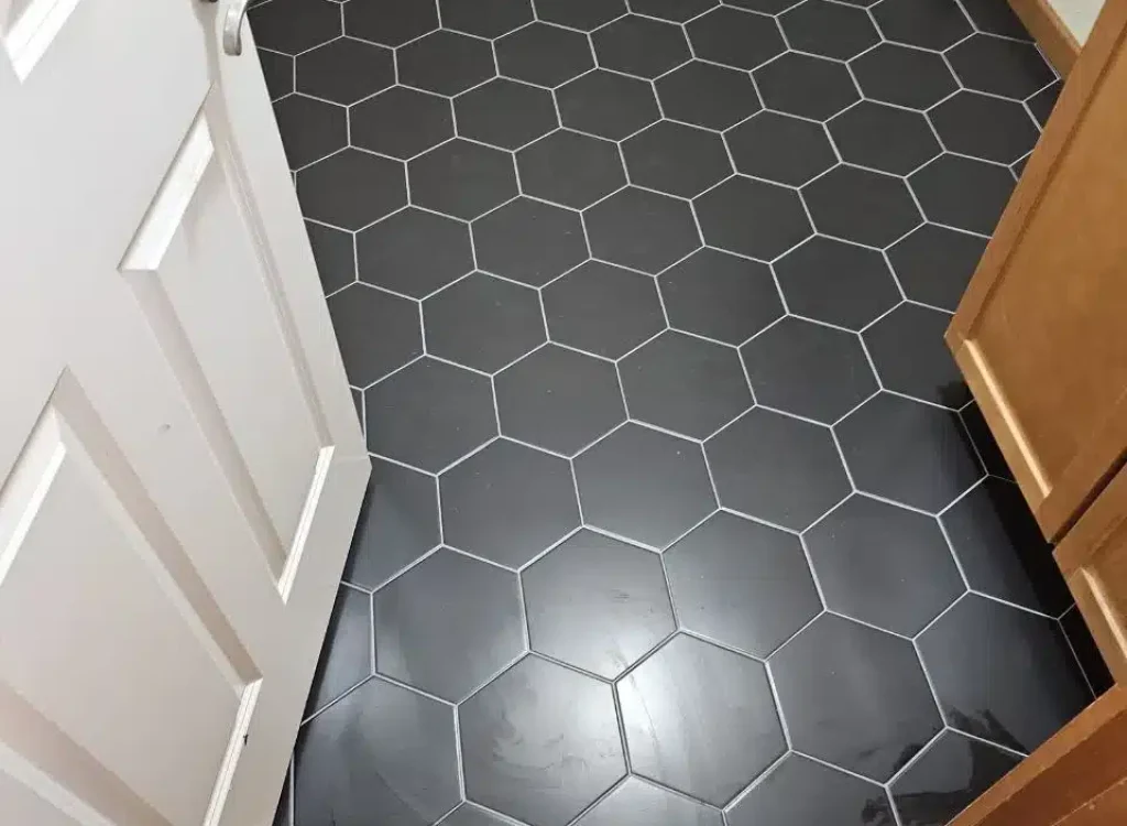 Flooring and Wall Tile Installations: Bathroom remodeling