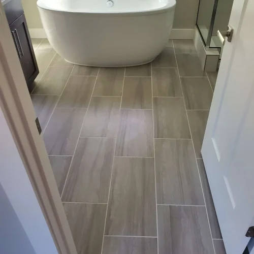 Mercer Island WA bathroom and floor remodeling